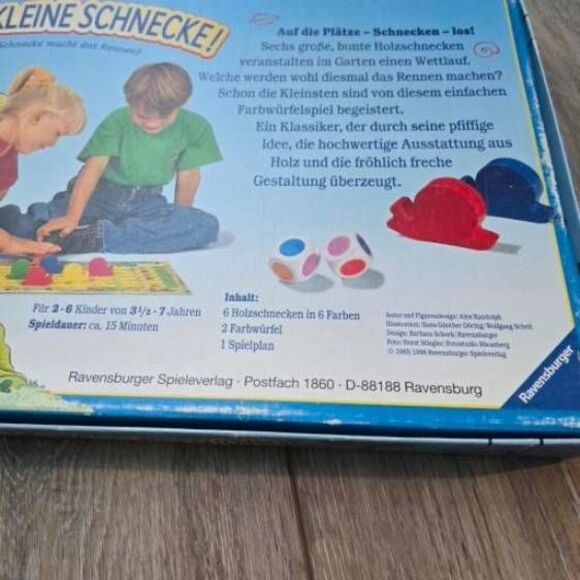 Snails Pace Race Game in German vintage game TEMPO, KLEINE SCHNECKE! - Picture 11 of 12